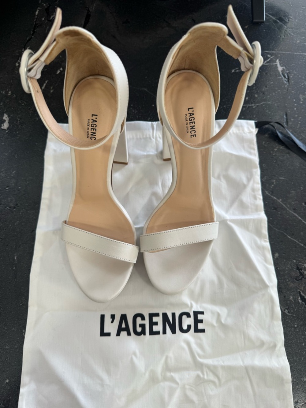 L'AGENCE Cecile II Platform Sandals - Picture 2 of 7